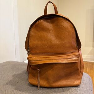 Madewell Lorimer Leather Backpack